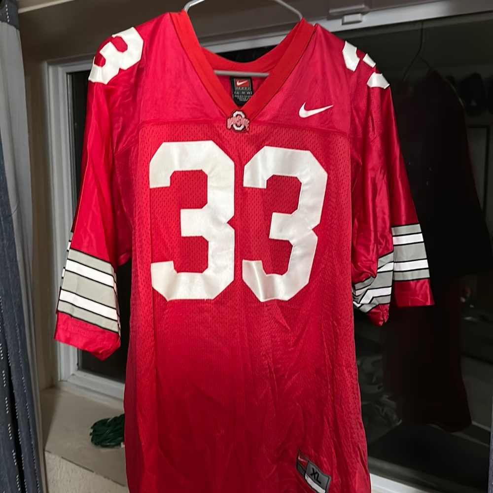 Ohio State Buckeyes James Laurinaitas Nike Jersey